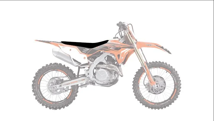 BLACKBIRD RACING SEATCVR PYR CRF450 21- RD