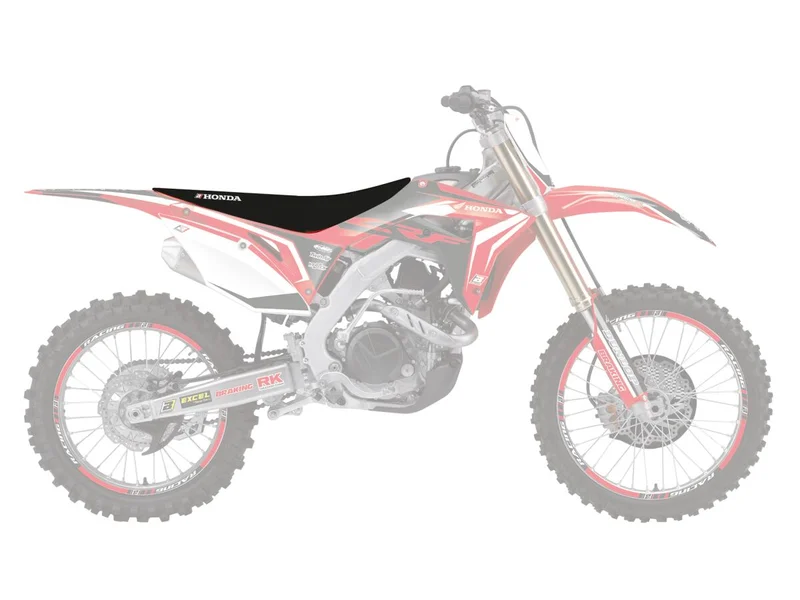 BLACKBIRD RACING SEATCOVER ZBR CRF BK/RD