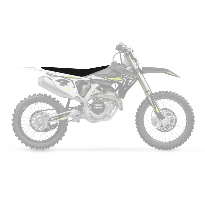BLACKBIRD RACING SEAT COVER PYR TRIUMPH BK