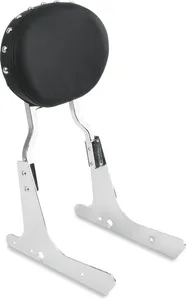 Drag Specialties PAD SISSY BAR OVAL SMOOTH STUD