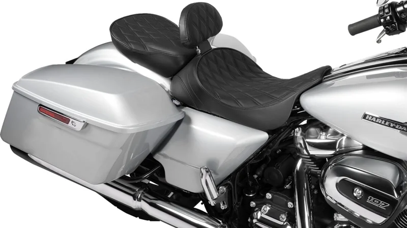 Drag Specialties BACKREST EZ GLIDE II SMALL DOU