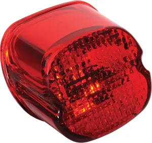 Drag Specialties Laydown Taillight Lens with Bottom Tag Lens<br><ul><li>Get a smooth, clean custom look</li><li>Matches the rear angle of OEM saddlebags and most OEM rear fenders</li><li>Provides a unique look for most models with traditional squareback taillights</li><li>Can be used with most laydown license plate mounts</li><li>Requires the use of LED bulb.</li></ul>