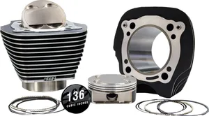 S&S BIG BORE KIT - M8 17-UP - 132/