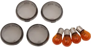 Drag Specialties SMOKED BULLET LENS 00-22
