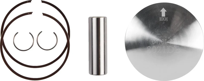 WOSSNER PISTON KIT FORGED STEEL PERFORMANCE REPLACEMENT / HONDA / SIZE +0,01
