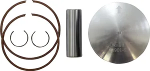 WOSSNER PISTON KIT FORGED STEEL PERFORMANCE REPLACEMENT / SUZUKI / SIZE +0,01