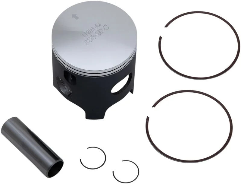 WOSSNER PISTON KIT FORGED STEEL PERFORMANCE REPLACEMENT / SUZUKI / SIZE +0,02