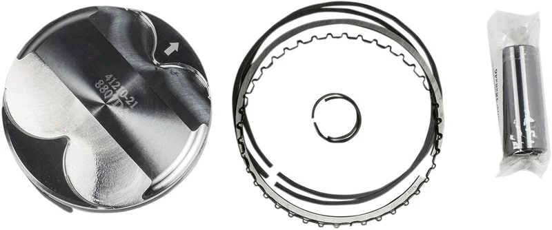 WOSSNER PISTON KIT FORGED STEEL PERFORMANCE REPLACEMENT / SUZUKI / SIZE +0,01