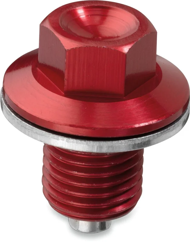 Moose Offroad MAGNETIC DRAIN PLUG ZIP-TY RED SUZUKI