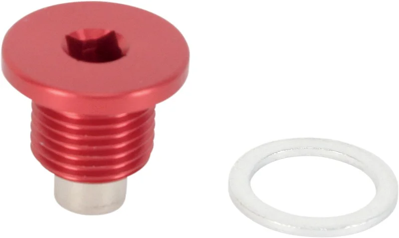 Moose Offroad MAGNETIC DRAIN PLUG ZIP-TY RED HUSQVARNA