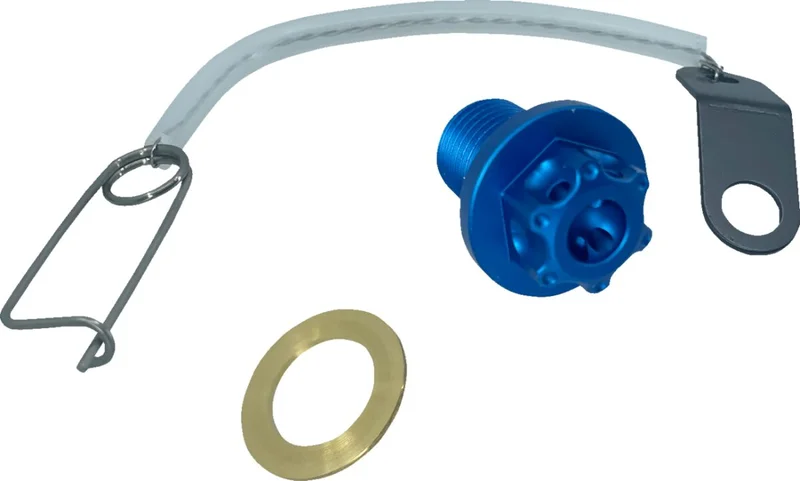 PSR DRAIN PLUG 10X1.25X20 BLUE