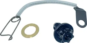PSR DRAIN PLUG 8X1.5X17 BLACK