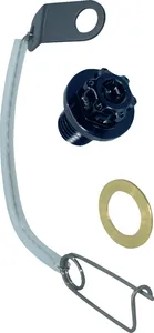 PSR DRAIN PLUG 12X1.5X15 BLACK