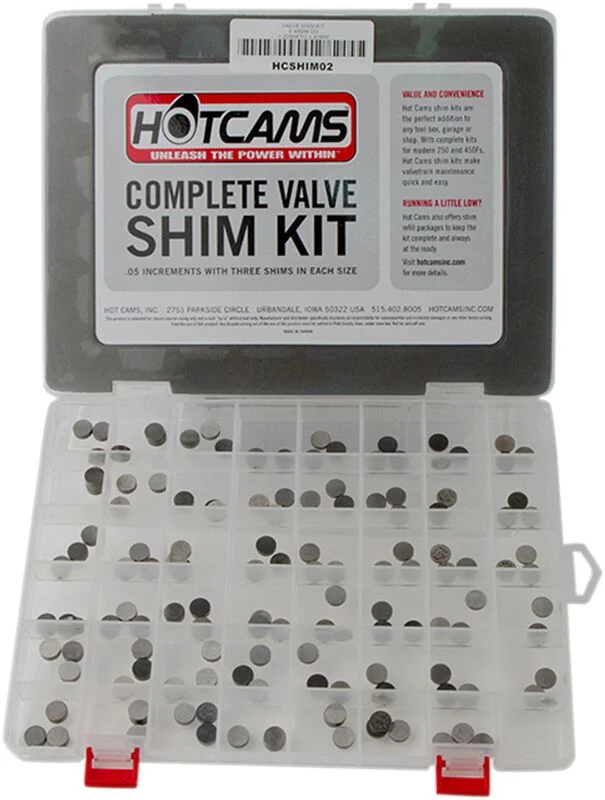 HOT CAMS VALVE SHIM Ø 9.48MM KIT