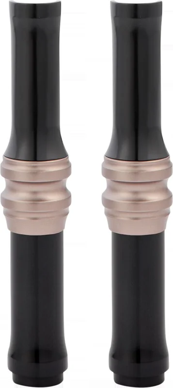 Arlen Ness PUSHROD TUBE COVERS 10G TITANI