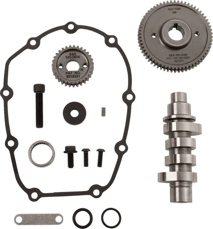 S&S M8 gear driven HPT496G camshaft kit