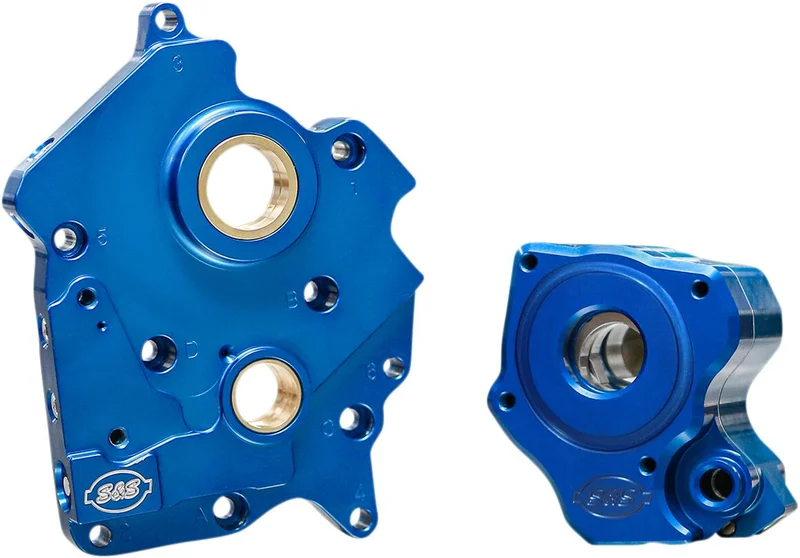 S&S Oil pump and cam plate support kit. Oil cooled models