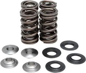 KIBBLEWHITE SPRING KIT RACING TITANIUM RETAINER