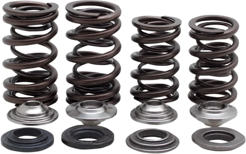 KIBBLEWHITE SPRING KIT RACING TITANIUM RETAINER