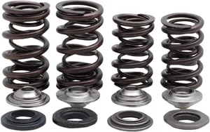 KIBBLEWHITE SPRING KIT RACING TITANIUM RETAINER