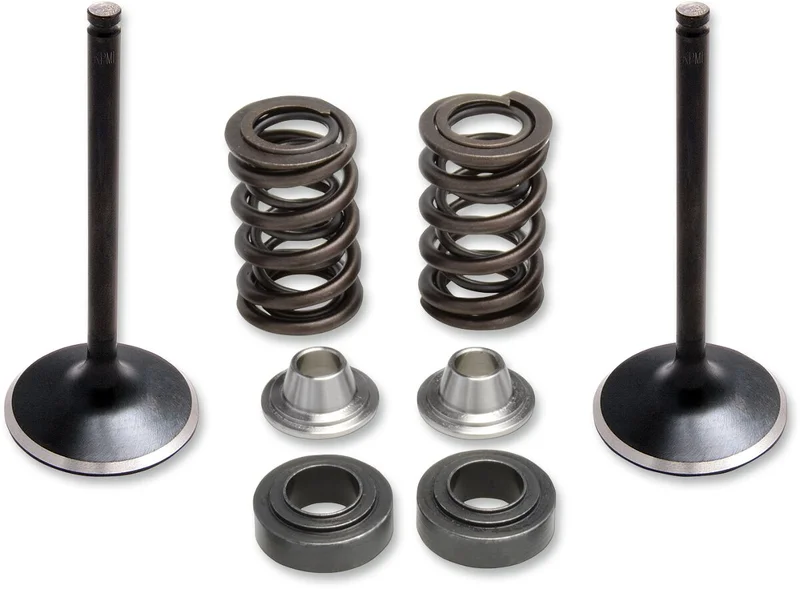 KIBBLEWHITE INTAKE VALVE & SPRING KIT TITANIUM RETAINER