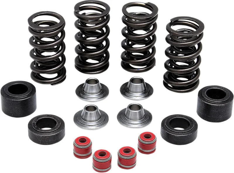KIBBLEWHITE SPRING KIT RACING TITANIUM RETAINER