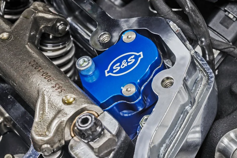 S&S Breather Head Kit Billet Anodi