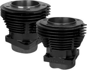 S&S Cylinder Kit<br><ul><li>Kit includes front and rear cylinders, base nuts, headbolts, base gaskets and head gaskets</li><li>5.330" cylinder length</li><li>Made in the U.S.A.</li><li>3.625" bore cylinders require crankcase machining.</li></ul>