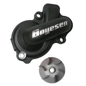 BOYESEN WATER PUMP COVER & IMPELLER KIT SUPERCOOLER ALUMINUM BLACK