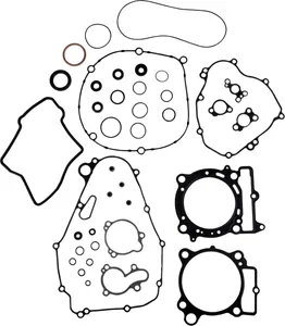 Moose Offroad Complete Gasket Kit with Oil Seals 09348132 for Kawasaki KX450 2021–2023 KX450SR 2022–2023 KX450X 2021–2023