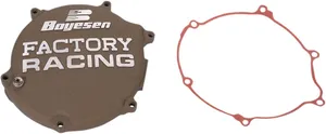 BOYESEN CLUTCH COVER FACTORY RACING ALUMINUM REPLACEMENT BLACK