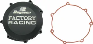 BOYESEN CLUTCH COVER FACTORY RACING ALUMINUM REPLACEMENT BLACK