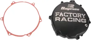 BOYESEN CLUTCH COVER FACTORY RACING ALUMINUM REPLACEMENT BLACK