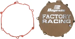 BOYESEN CLUTCH COVER FACTORY RACING ALUMINUM REPLACEMENT MAGNESIUM