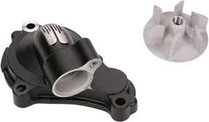 BOYESEN WATER PUMP COVER & IMPELLER KIT SUPERCOOLER ALUMINUM BLACK