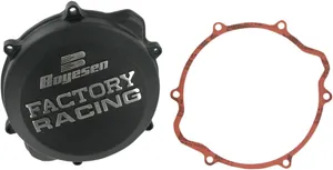 BOYESEN CLUTCH COVER FACTORY RACING ALUMINUM REPLACEMENT BLACK