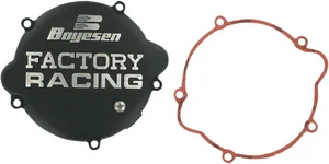 BOYESEN CLUTCH COVER FACTORY RACING ALUMINUM REPLACEMENT BLACK