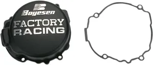 BOYESEN IGNITION COVER FACTORY RACING ALUMINUM REPLACEMENT BLACK