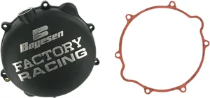 BOYESEN CLUTCH COVER FACTORY RACING ALUMINUM REPLACEMENT BLACK