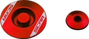 SCAR RACING ENGINE PLUG RED
