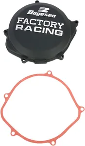 BOYESEN CLUTCH COVER FACTORY RACING ALUMINUM REPLACEMENT BLACK
