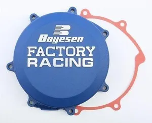 BOYESEN CLUTCH COVER FACTORY RACING ALUMINUM REPLACEMENT BLUE