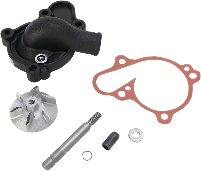 BOYESEN WATER PUMP COVER & IMPELLER KIT SUPERCOOLER ALUMINUM SILVER