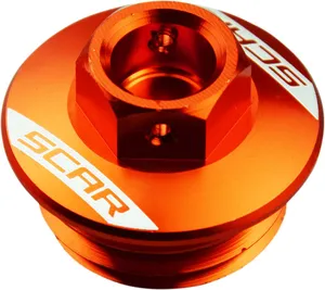 SCAR OIL FILLER CAP ORANGE