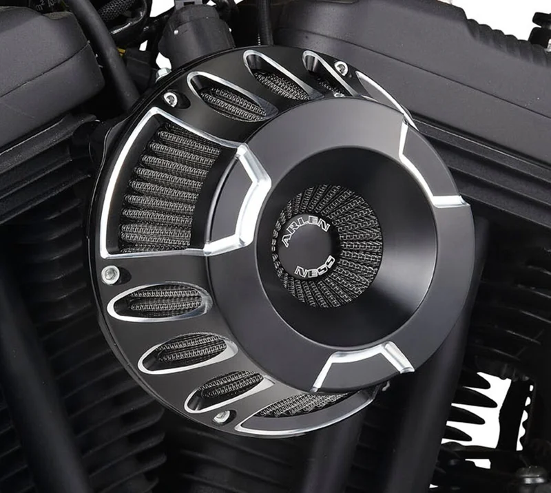 Arlen Ness AIR CLEANER - DEEP CUT INVERTE