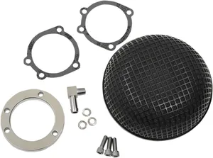 Drag Specialties AIR CLNR BLK BOB CV/DLPHI