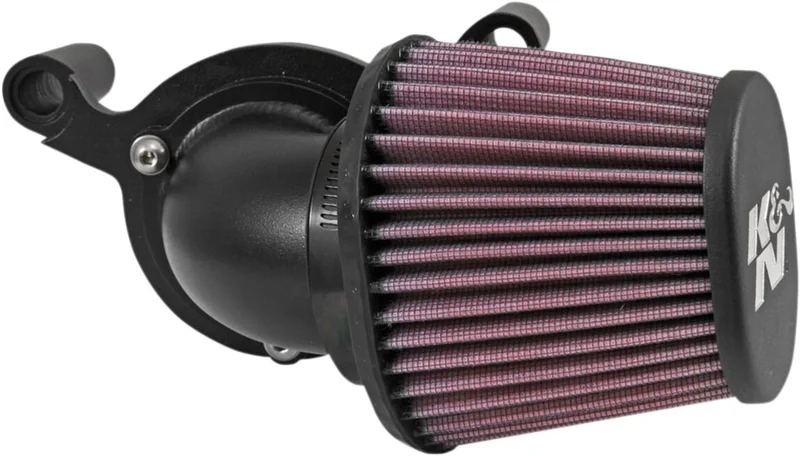 K&N AirCharger performance air cleaner kit. Black
