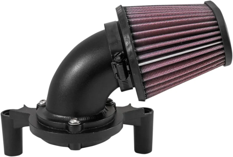 K&N AirCharger performance air cleaner kit. Black
