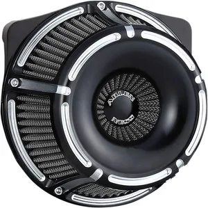 Arlen Ness AIR CLEANER - SLOT TRACK INVER