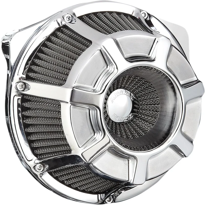 Arlen Ness Ness, inverted air cleaner kit ''Beveled''. Chrome